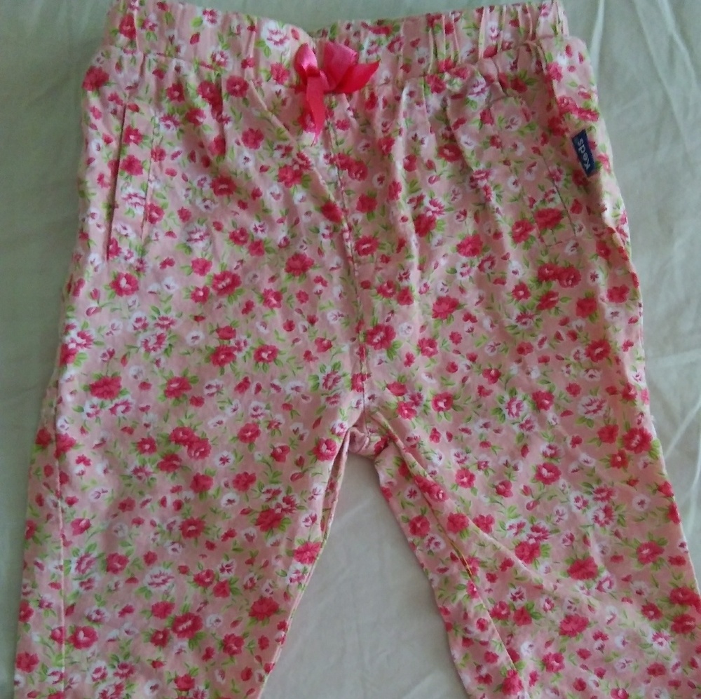 Keds Floral pants 12months